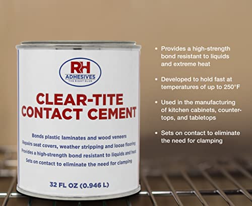 Лепила Clear-Tite Contact Cement, 16 грама. can - RH