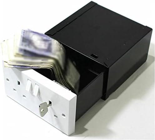 n/a Тайна кутия за съхранение, имитация на двоен контакт, скрит сейф, сигурност на пари в брой, скрит скривалище, която можете да
