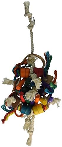 Кожени играчки Penn Plax Kabob Птица, с размери 10 на 16,5 инча