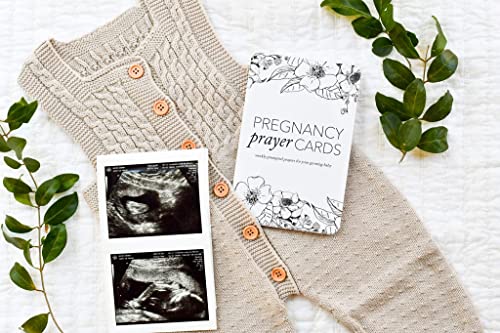Подаръчен комплект за бременни майки: Молитвени Картички за бременност + Запомнящи се Картички за бременност | Обяви за бременността