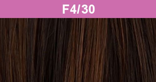 Фокси Silver (H / h Gertrude - пълен перука от човешки косъм в F4_30