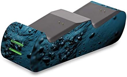 Корица MightySkins, съвместима със зарядно устройство за контролер Fosmon Xbox - Blue Storm | Защитно, здрава и уникална Vinyl стикер