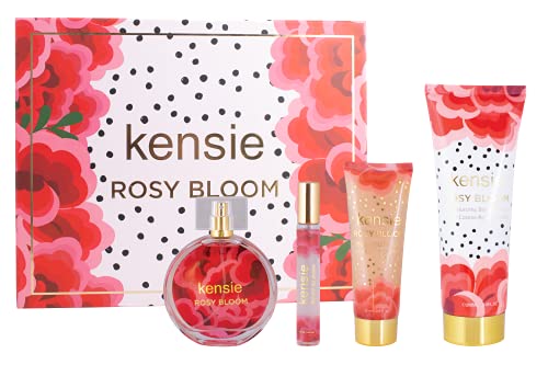 Подаръчен комплект kensie Rosy Bloom, 3.4 fluid_ounces